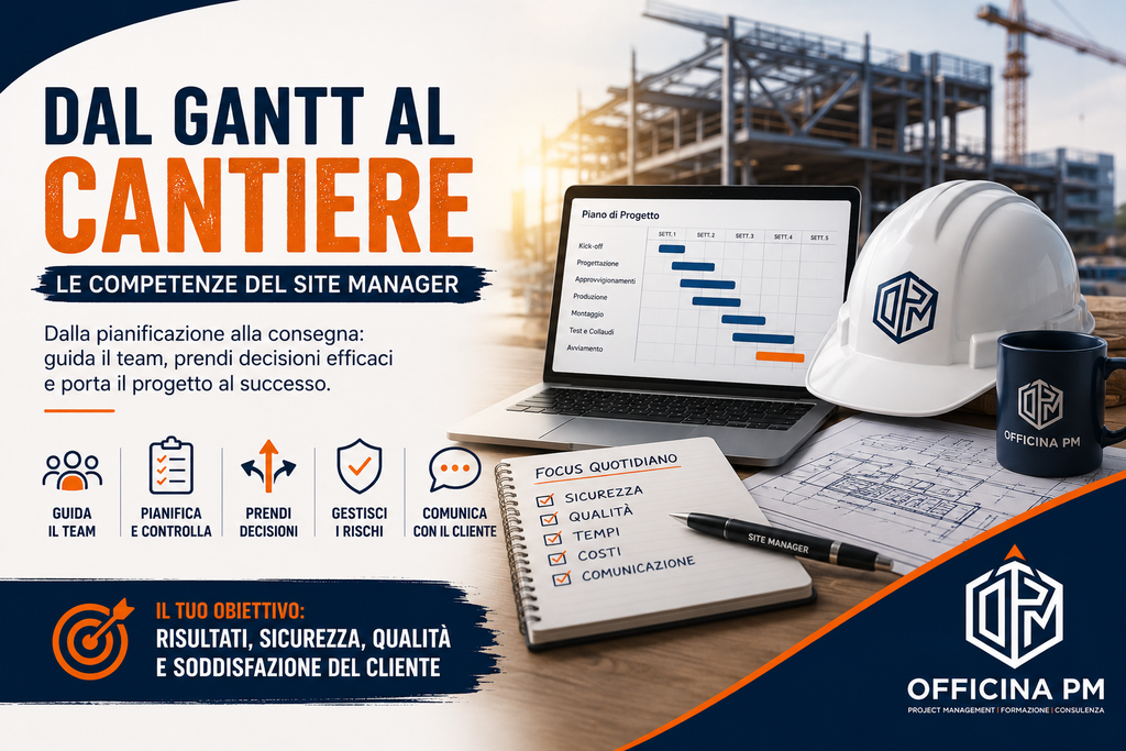 Dal Gantt al Cantiere: vita da Site Manager